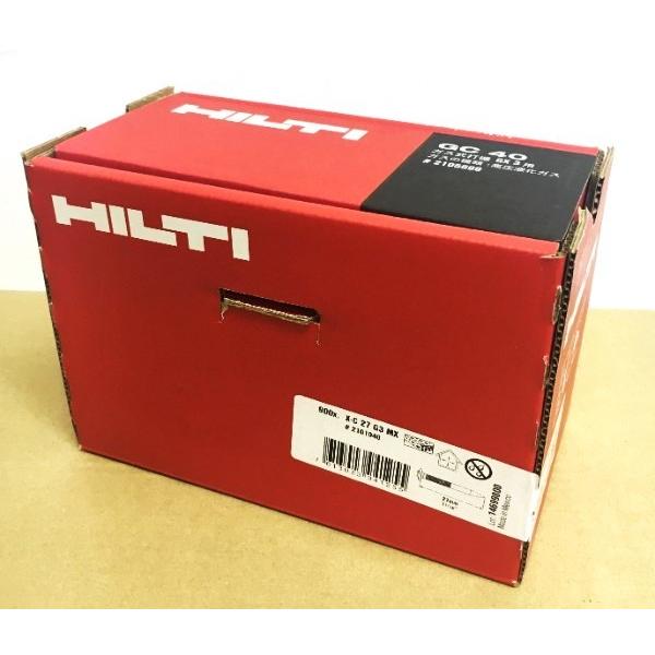 HILTI ヒルティ GX3/120用 ガスピン X-C 27 G3 MX (900本) 鋲打 HILTI ヒルティ GX3/120用 ガスピン X-C 27 G3 MX (900本) 鋲打