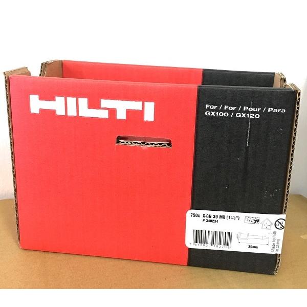新品　HILTI ヒルティ　ガスピン   X-GN39MX HILTI ヒルティ GX120用 ガスピン X-GN 39MX 鋲打 GX100 コンクリート