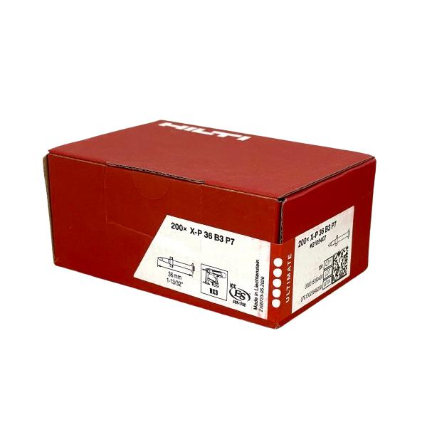 HILTI ヒルティ BX 3用ピン (単発用) X-P 36 B3 P7 (200本) 36mm
