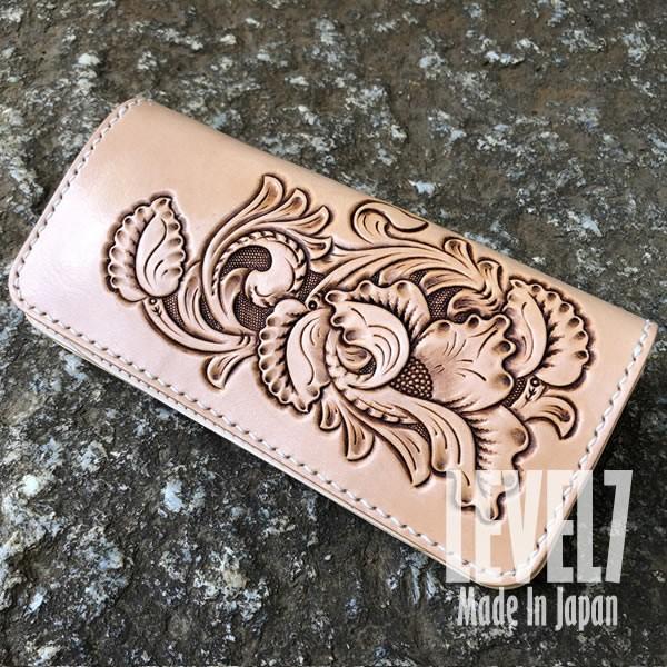 財布 長財布/ハンドメイドロングウォレット アリゾナ フラワー