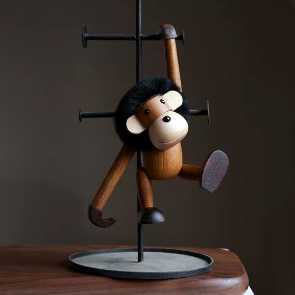 KAY BOJESEN DENMARK 置き物 木製 チンパンジー インテリア 人形 雑貨