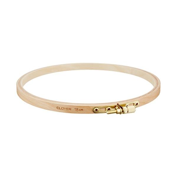 クロバー(Clover) 刺しゅう枠 18cm 57-528