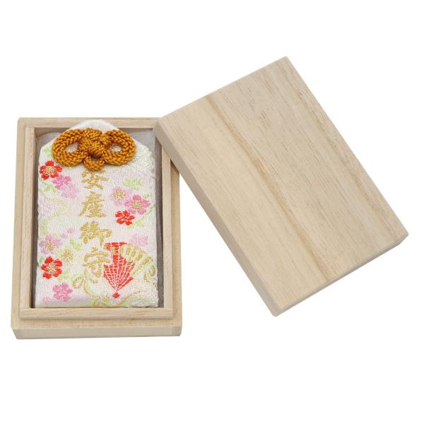 【ご購入後の当店からの連絡はご登録のメールアドレスに通知いたします。必ずご確認ください】【商品概要】神社で祈願済みお清め・お祓い済み【サイズ】御守：縦8cm 横4.8cm（紐の部分を除く）【パッケージ】桐箱：縦9cm 横6.5cm 厚さ2....