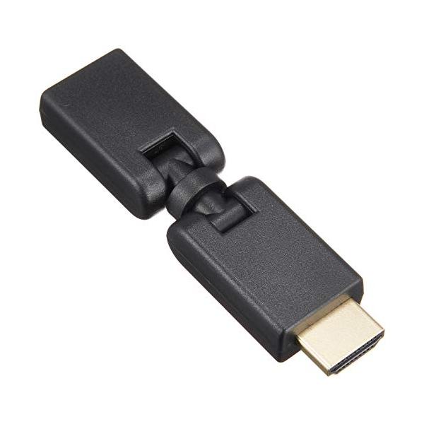 タイムリー TIMELY HDMI 180°回転コネクタ [ HDMI (Aタイプ) オス - メス ] HDMI-3DC