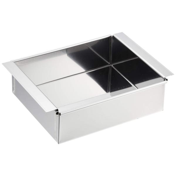 【ご購入後の当店からの連絡はご登録のメールアドレスに通知いたします。必ずご確認ください】【商品概要】サイズ:144×120×42mm素材・材質:18-0ステンレス生産国:日本商品重量:?0.25 キログラム「ステンレスキッチン用品といえば、...