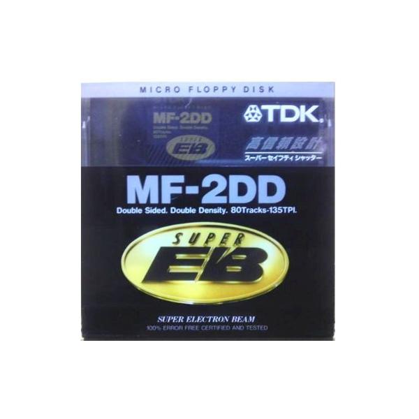 TDK ワープロ用 3.5インチ 2DD フロッピーディスク 1枚 アンフォーマット MF2DD プラスチックケース入 スーパーEB