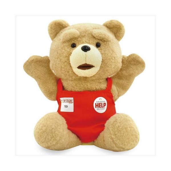 【ご購入後の当店からの連絡はご登録のメールアドレスに通知いたします。必ずご確認ください】【商品概要】【商品説明】tedになりきり、遊べるぬいぐるみハンドパペット 赤いエプロンは映画の中で、tedがスーパーの店員として活躍するシーンで登場する...