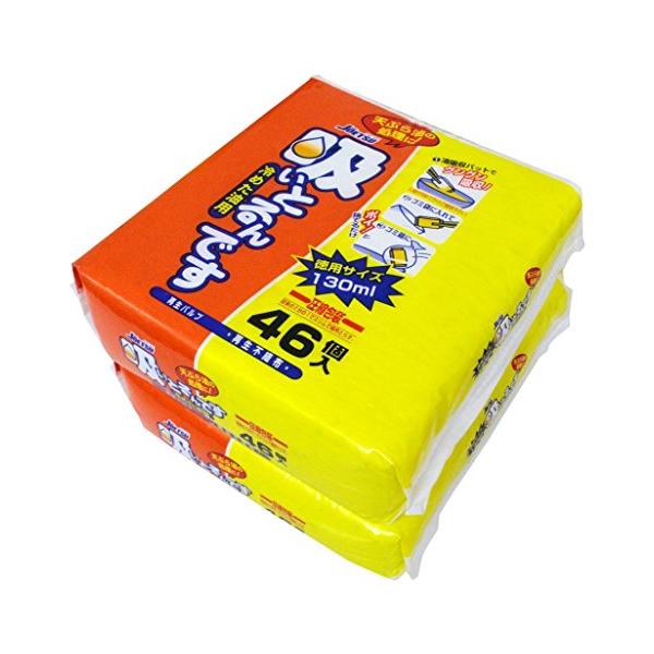 他サイト： 上越 【お買得パック】 廃油処理 冷めた油用 吸い取るんです 46個入×2パック (計92個) D-93の商品画像