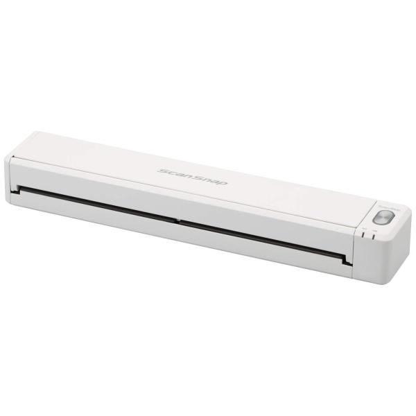 富士通 スキャナー ScanSnap iX100W (ホワイト、A4/片面)