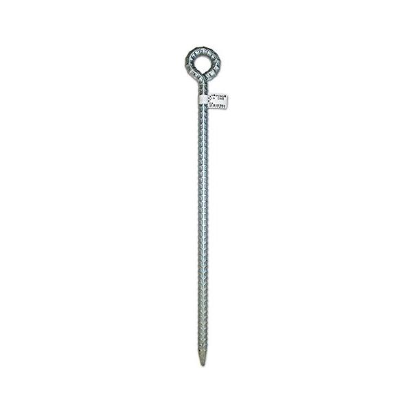 アイアイ ユニクロ 異形打込丸環 13X450mm 打ち込み 固定 張り金具 15ー219