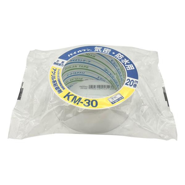 ダイヤテックス 気密防水テープ まとめ売り ダイヤテックス 気密・防水テープ KM30-WH 50mm /1-9657-01 : GOOD
