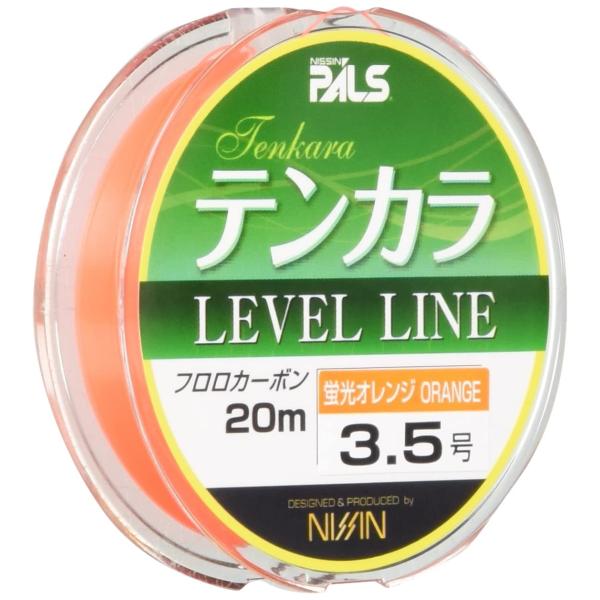 宇崎日新 テンカラライン 鬼流テンカラライン 20m 3.5号 オレンジ