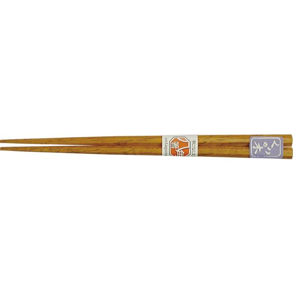 食洗機対応 先角 八角木箸 栗 16.5cm 2膳組 AM-MJ041