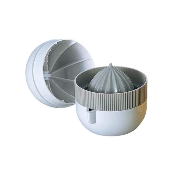 タイガークラウン(Tiger Crown) ジューサー・しぼり器 白 ベージュ 72×78mm レモン絞り器(三層式) ABS樹脂 手動式 容器付 注