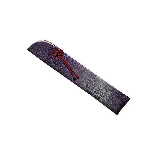 【ご購入後の当店からの連絡はご登録のメールアドレスに通知いたします。必ずご確認ください】【商品概要】〈婦人用〉扇子袋　紫色素材:ちりめん風ポリエステルサイズ:縦約22cm×幅約4cm【商品説明】扇子の持ち運びに便利な扇子袋です。お持ち歩きの...