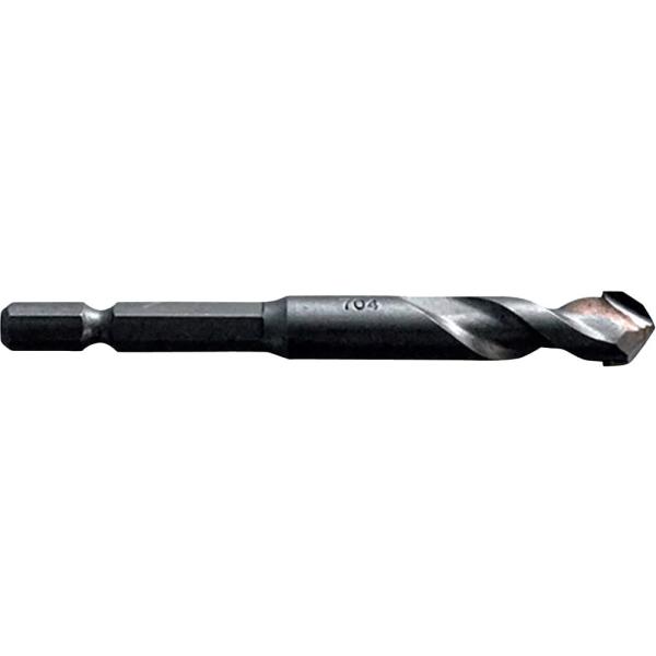 【ご購入後の当店からの連絡はご登録のメールアドレスに通知いたします。必ずご確認ください】【商品概要】●全長:150mm●刃径:10.5mmφ●有効長:90mm●シャンク径:六角軸6.35mm※回転専用※硬質材料への穴あけ時には、1,000回...