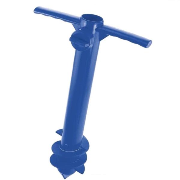 【ご購入後の当店からの連絡はご登録のメールアドレスに通知いたします。必ずご確認ください】【商品概要】海水浴やバーベキューで必需品のパラソルをしっかり固定できるパラソルスタンドです。ビーチパラソルの柄だけで地中深くねじ込むのは至難の業。でもコ...