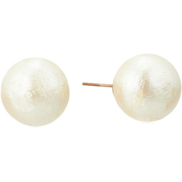 【ご購入後の当店からの連絡はご登録のメールアドレスに通知いたします。必ずご確認ください】【商品概要】原産国:中国サージカルステンレス製【商品説明】マシュマロのような優しい雰囲気が魅力のコットンパール。一粒で華やかな耳元になるよう少し大きめサ...