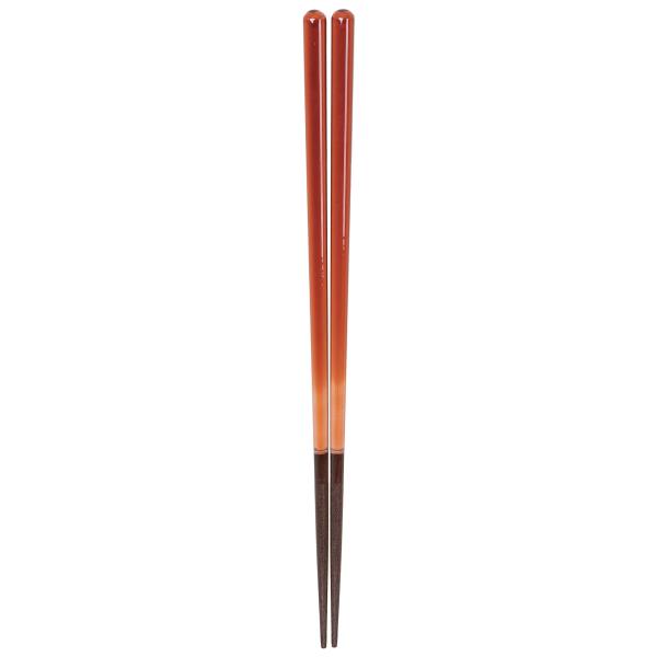 アオバ 箸 オレンジ 23.0cm 食洗機対応 style シンフォニー 245377