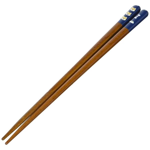 田中箸店(Tanaka-hashi) 箸 ナチュラル 23.0ｃm 天丸 柴犬(食洗機対応) 23.0cm
