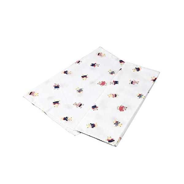 他サイト： イサム商会 綿100% 日本製 ガーゼ入浴タオル ベアー柄 33x70センチメートル (x 2) 2枚の商品画像