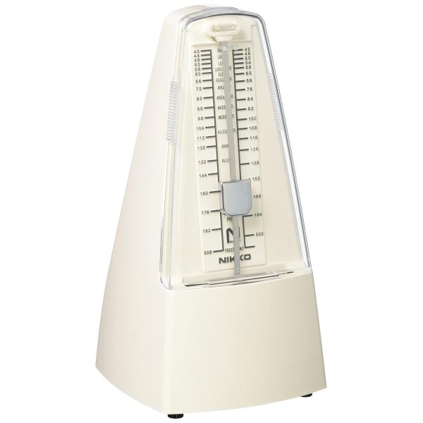 他サイト： 日工 振り子メトロノーム スタンダード light アイボリー 711の商品画像