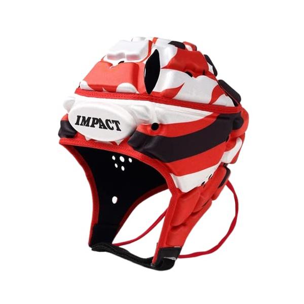 ☆人気☆美品！！ インパクトヘッドキャップ・歌舞伎【Mサイズ】 IMPACT（インパクト）ラグビーヘッドキャップ 和柄 歌舞伎 (M) : GOOD