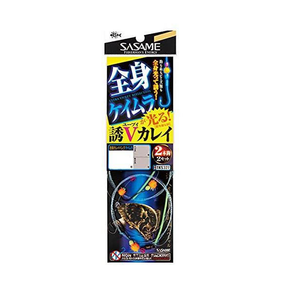 ささめ針(SASAME) TKS327 特選 達人直伝 誘Vカレイ 14-5 TKS327