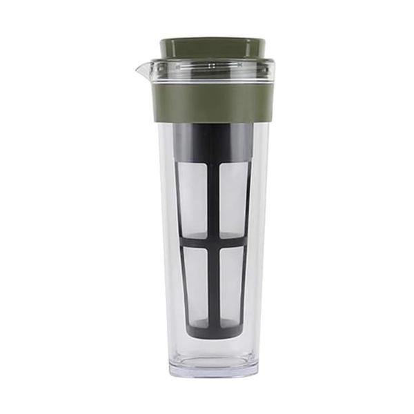 【ご購入後の当店からの連絡はご登録のメールアドレスに通知いたします。必ずご確認ください】【商品概要】サイズ:幅11.2×奥行10×高さ26.5cm素材・材質:本体=AS樹脂 フタ・スリーブ・茶漉し本体・茶漉しフタ=PP パッキン=シリコーン...