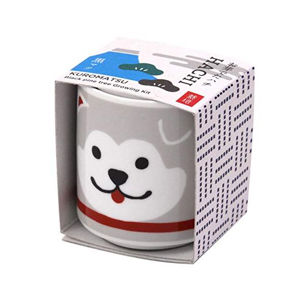 【ご購入後の当店からの連絡はご登録のメールアドレスに通知いたします。必ずご確認ください】【商品概要】商品サイズ:約4.3×4.3×4.8cmセット内容:おちょこ(陶器),土,種,説明書×各1忠犬「ハチ公」のおちょこで縁起のよい黒松を育てます...