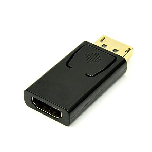 BabbleCom DisplayPort HDMI 変換 アダプタ コネクタ DP ディスプレイポート 持ち運び便利 オス メス パッシブタイプ