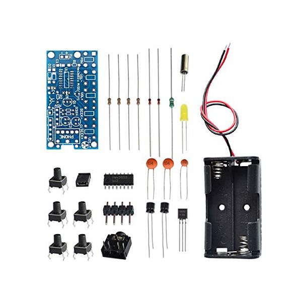 【ご購入後の当店からの連絡はご登録のメールアドレスに通知いたします。必ずご確認ください】【商品概要】溶接シーケンス 最初にSMTコンポーネントを溶接する：1.抵抗2.インダクタ3.コンデンサ4.ダイオード5.キー6.ヘッドフォンジャックとス...