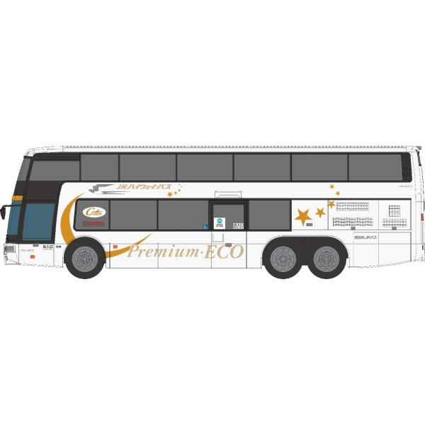 ポポンデッタ 1/150 バスシリーズ エアロキング 西日本JRバスプレミアムエコドリーム号 8304 ジオラマ商品