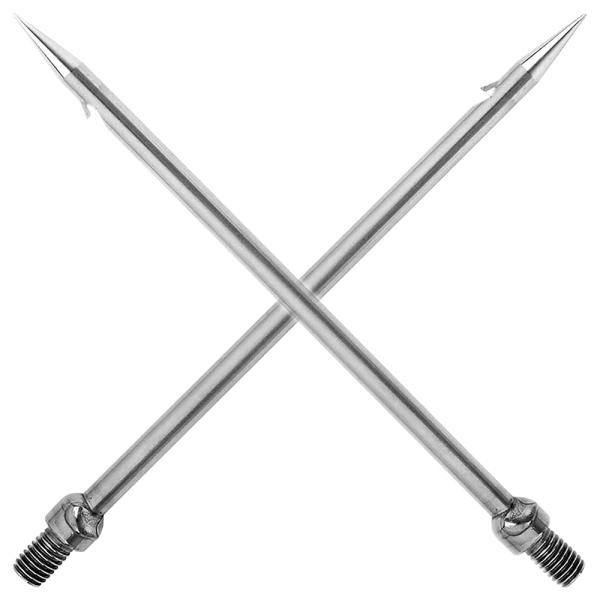 2枚入 銛 WanFengXue ステンレス鋼釣り槍 銛先 8mm手銛 スピアフィッシング 魚 長さ17cm 魚突き 持ち運び便利 スピア ダイビング