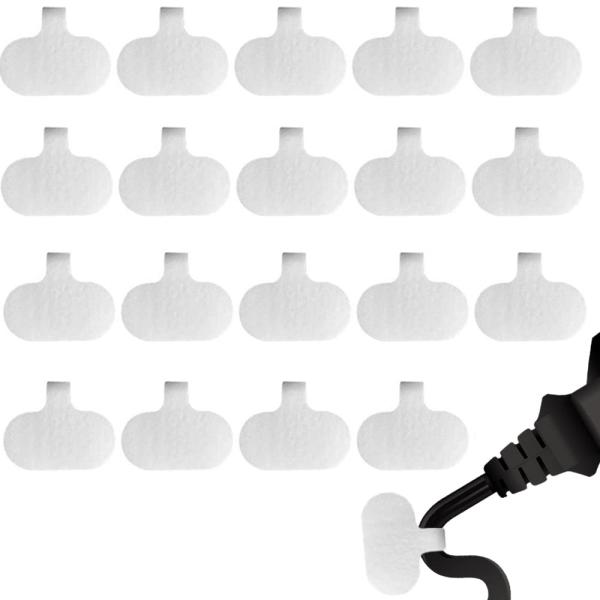 【ご購入後の当店からの連絡はご登録のメールアドレスに通知いたします。必ずご確認ください】【商品概要】【商品仕様】セット内容：ケーブルタグ ホワイト×20個 サイズ：3.8*1.6cm【書ける】ペンで文字を書けるので判別もしやすく、書きたい文...