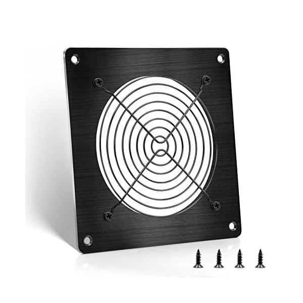 Raonlla ファンガード 120mm アルミ製 12cm USBファン PC ケースファン