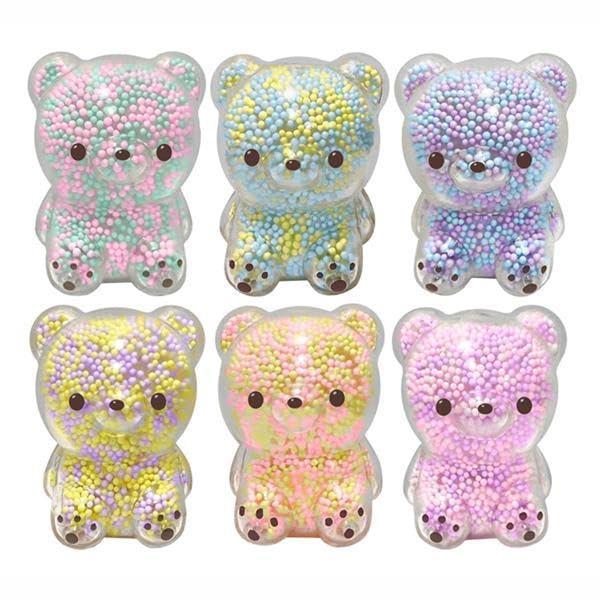 【ご購入後の当店からの連絡はご登録のメールアドレスに通知いたします。必ずご確認ください】【商品概要】にぎってのばしてストレス解消！ かわいいお顔に癒されます。本体サイズ：約H7xW5.5xD5.5cm　対象年齢：6歳以上中身はエアーだからや...