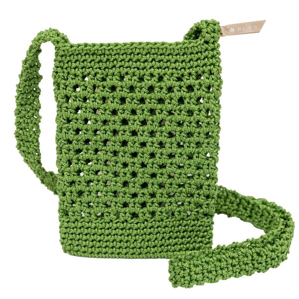 【ご購入後の当店からの連絡はご登録のメールアドレスに通知いたします。必ずご確認ください】【商品概要】サイズ(約) 縦:20cm 横:14cm ショルダー:120cm ※手編みのため仕上がりサイズに違いが生じる場合があります。重量:78g耐荷...