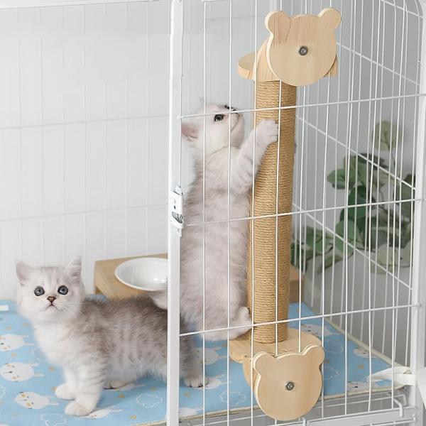 【ご購入後の当店からの連絡はご登録のメールアドレスに通知いたします。必ずご確認ください】【商品概要】【商品サイズ】画像をご参照ください。【ケージ取付できる爪とぎ】ケージ側面に取りつけるから、スペースを有効活用でき邪魔になりません。ケージの中...