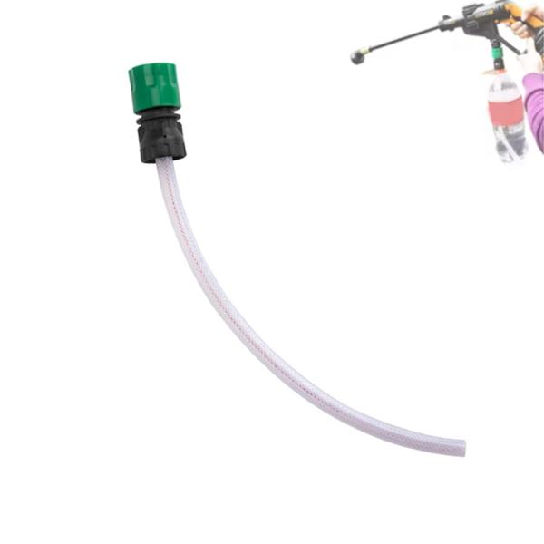 SHSHANLC ペットボトル高圧洗浄機アダプター コードレス洗車機用 ホースコネクター 30cm延長ホース付き 携帯用 1個