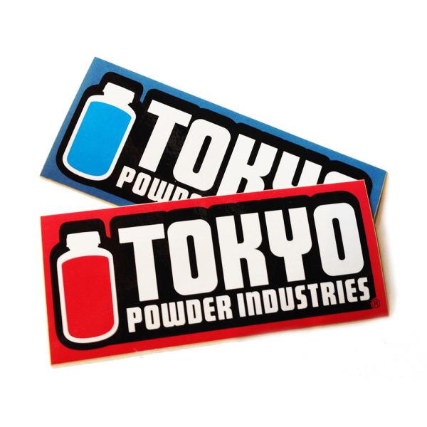 【ブランド】東京粉末【商品名】東京粉末ステッカー【寸法】100mm(W) x 42mm(H) クライミング　ボルダリング　ステッカーEFFECTとSPEEDをモチーフにした２色のステッカーを各1枚をセット。