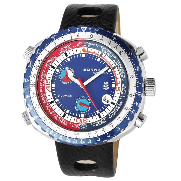 SORNA アナログ腕時計 ジャンク品 ヴィンテージレア物 googoods_t21707-blue