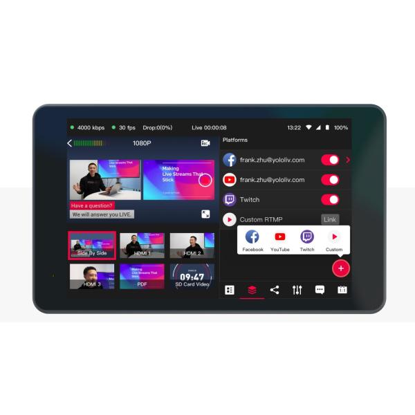 YoloLiv YoloBox Pro | ライブ配信のすべてをこれ1台に集約 _664918139070