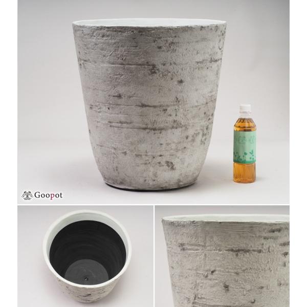 植木鉢 おしゃれ 大型 軽量 合成樹脂製ポット 丸型 42cm 39リットル ライトグレー系 10号鉢適合 鉢カバー Buyee Buyee 日本の通販商品 オークションの代理入札 代理購入
