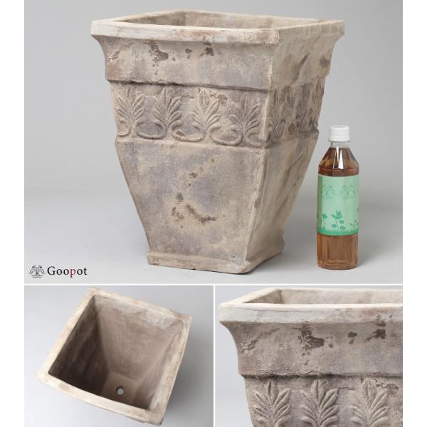 植木鉢 おしゃれ リーフデザイン 角型 アンティーク 素焼き鉢 テラコッタ Rv 30cm ショコラ Buyee Buyee 日本の通販商品 オークションの代理入札 代理購入