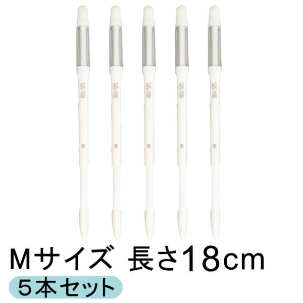 Mサイズ 【5本セット】長さ：18cm直径10.5〜18cmの鉢用色 ： ホワイト◆◇水やりのタイミングを色でお知らせ♪◆◇【植物を枯らしてしまう理由の8割は、水やりの失敗】水をやり忘れて枯らしてしまうこともありますが、意外と多いのが水をや...