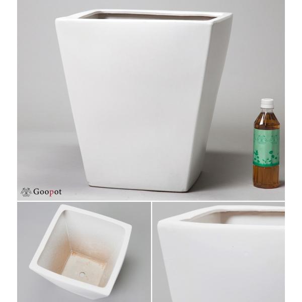 おしゃれ 植木鉢 ツルツル10m角型 陶器鉢 白 L 10号鉢に対応 鉢カバー 39cm 受皿別売 つや無 マットホワイト Buyee Buyee 提供一站式最全面最专业现地yahoo Japan拍卖代bid代拍代购服务 Bot Online