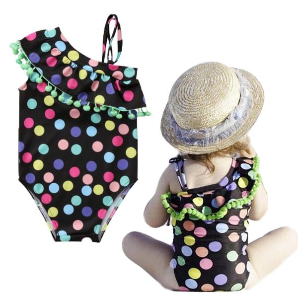 ベビー 水着 女の子 90 100 ワンピース 赤ちゃん 水着 ロンパース