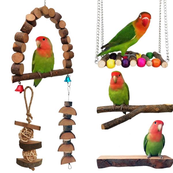 172　インコ　アスレチック　吊り下げブランコセット　中型インコちゃんサイズ！！ 31r00z0RB4L.jpg_BO30,255,255,