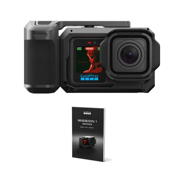 GoPro公式ストア限定 MISSION 1 PRO GRIP EDITION ポケットガイド付 8K60 防水20m アクションカメラ ゴープロ【国内正規品】
